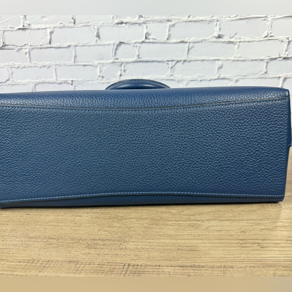Coach Georgia Satchel Bag Deep blue free unbranded chain CR156 price is firm - Picture 9 of 16